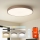 Brilagi - fényerőszabályozható LED lámpatest POOL SMART LED/100W/230V Ø 80 cm Wi-Fi Tuya + távirányító barna