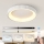 Brilagi - Fényerőszabályozható LED mennyezeti lámpa FALCON MODERN LED/54W/230V 3000-6000K 60 cm fehér + távirányító