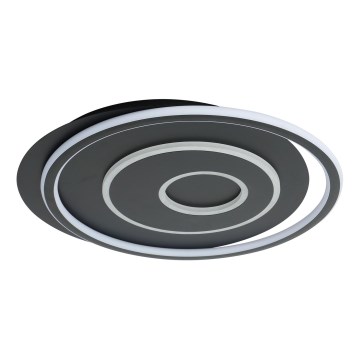 Brilagi - Fényerőszabályozható LED mennyezeti lámpa IRIS LED/83W/230V 3000-6000K 46x50 cm fekete + távirányító
