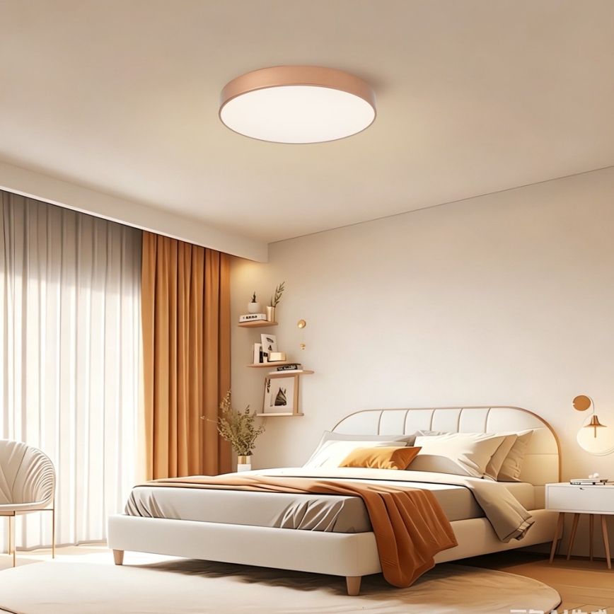 Brilagi - LED dimmelhető mennyezeti lámpatest POOL LED/60W/230V 3000-6000K Ø 50 cm bronz + távirányító