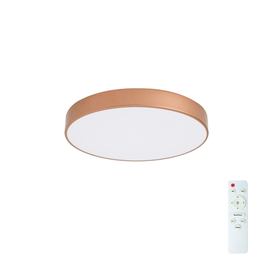 Brilagi - LED dimmelhető mennyezeti lámpatest POOL LED/60W/230V 3000-6000K Ø 50 cm bronz + távirányító