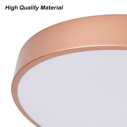 Brilagi - LED dimmelhető mennyezeti lámpatest POOL LED/60W/230V 3000-6000K Ø 50 cm bronz + távirányító