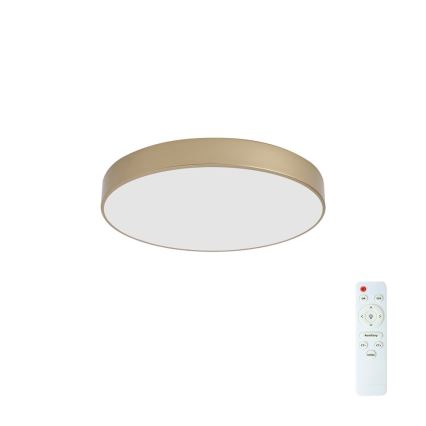 Brilagi - LED dimmelhető mennyezeti lámpa POOL LED/60W/230V 3000-6000K átm. 50 cm arany + távirányító