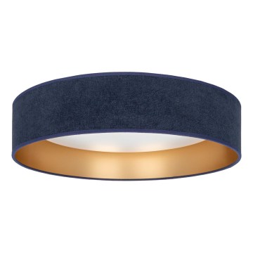 Brilagi - Fényerőszabályozható LED mennyezeti lámpa VELVET SMART VARI LED/36W/230V 3000-6500K átm.: 55 cm kék/arany + távirányító