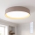 Brilagi - Fényerőszabályozható LED mennyezeti lámpatest LUCIA LED/48W/230V 3000-6500K átm. 41 cm barna + távirányító