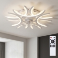 Brilagi - fényerőszabályozható LED mennyezeti ventilátor, 70W, 230V, 3000–6500K, átm. 76 cm, fehér + távirányító