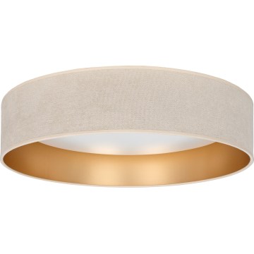 Brilagi - Fényerőszabályozható mennyezeti lámpa VELVET SMARTIX LED/36W/230V 3000-6000K átmérő 55 cm krémszínű/arany Wi-Fi Tuya Beacon + távirányító