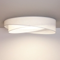 BRILAGI - Fényerőszabályozható mennyezeti lámpa VELVET TWIST LED/36W/230V 3000-6000K átm. 65 cm Wi-Fi Tuya Beacon fehér + távirányító