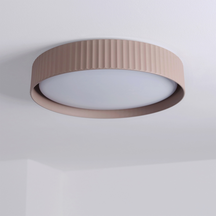 Brilagi - Fényerőszabályozható LED mennyezeti lámpatest LUCIA LED/48W/230V 3000-6500K átm. 41 cm barna + távirányító
