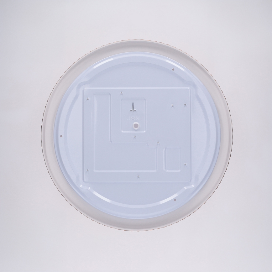 Brilagi - Fényerőszabályozható LED mennyezeti lámpatest LUCIA LED/48W/230V 3000-6500K átm. 41 cm barna + távirányító