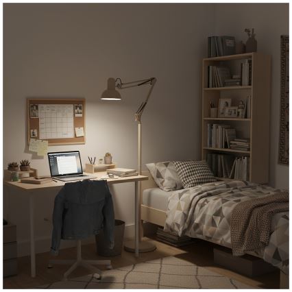 Brilagi - Flexibilis állólámpa TASKER 1xE27/60W/230V 184 cm bézs