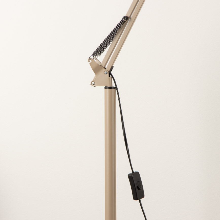 Brilagi - Flexibilis állólámpa TASKER 1xE27/60W/230V 184 cm bézs