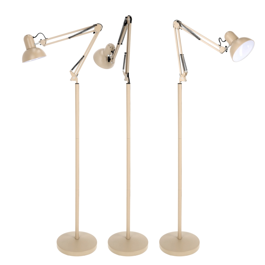 Brilagi - Flexibilis állólámpa TASKER 1xE27/60W/230V 184 cm bézs