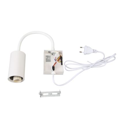 Brilagi - Flexibilis fali lámpa kapcsolóval SELE 1xGU10/30W/230V fehér
