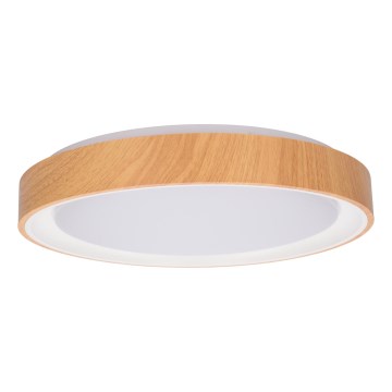 Brilagi - FLOCO LED mennyezeti lámpa LED/24W/230V, átmérő 30 cm, fa dekor/fehér