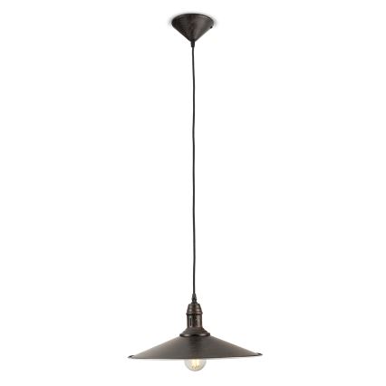 BRILAGI - FORGE kábeles függeszték 1xE27/60W/230V, átm. 36 cm, barna
