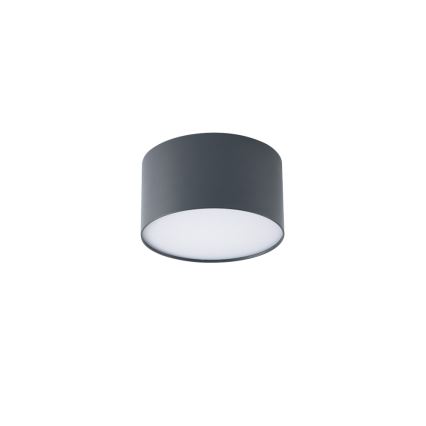 Brilagi - LED fürdőszobai mennyezeti lámpatest FORIS LED/9W/230V átm. 9 cm antracit IP44 CRI 90