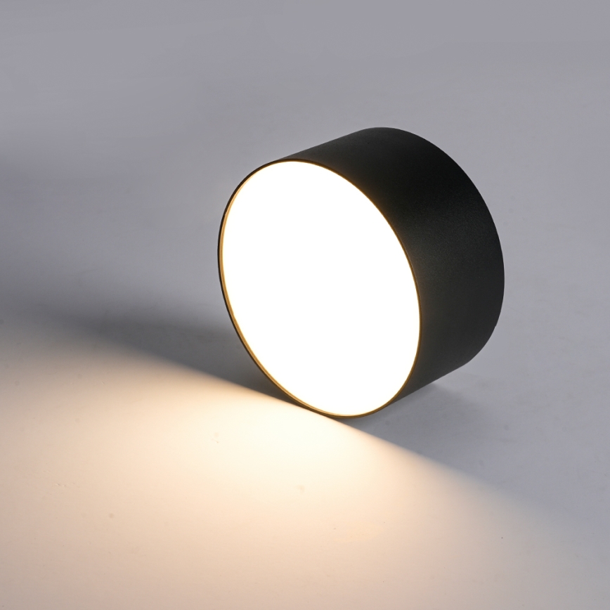 Brilagi - LED fürdőszobai mennyezeti lámpatest FORIS LED/20W/230V átmérő 15 cm fekete IP44