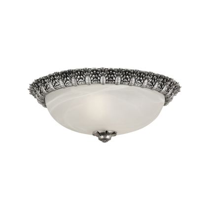Brilagi - FRESCO mennyezeti lámpa 2xE27/40W/230V, átm. 30 cm, ezüstszínű