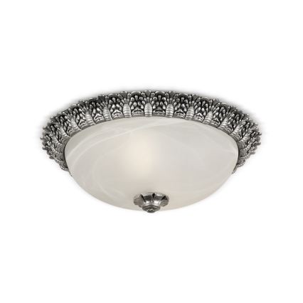Brilagi - FRESCO mennyezeti lámpa 2xE27/40W/230V, átm. 30 cm, ezüstszínű