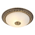 Brilagi - FRESCO mennyezeti lámpa 2xE27/40W/230V átm. 30 cm sárgaréz