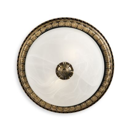BRILAGI - FRESCO mennyezeti lámpa 2xE27/40W/230V átm. 30 cm sárgaréz