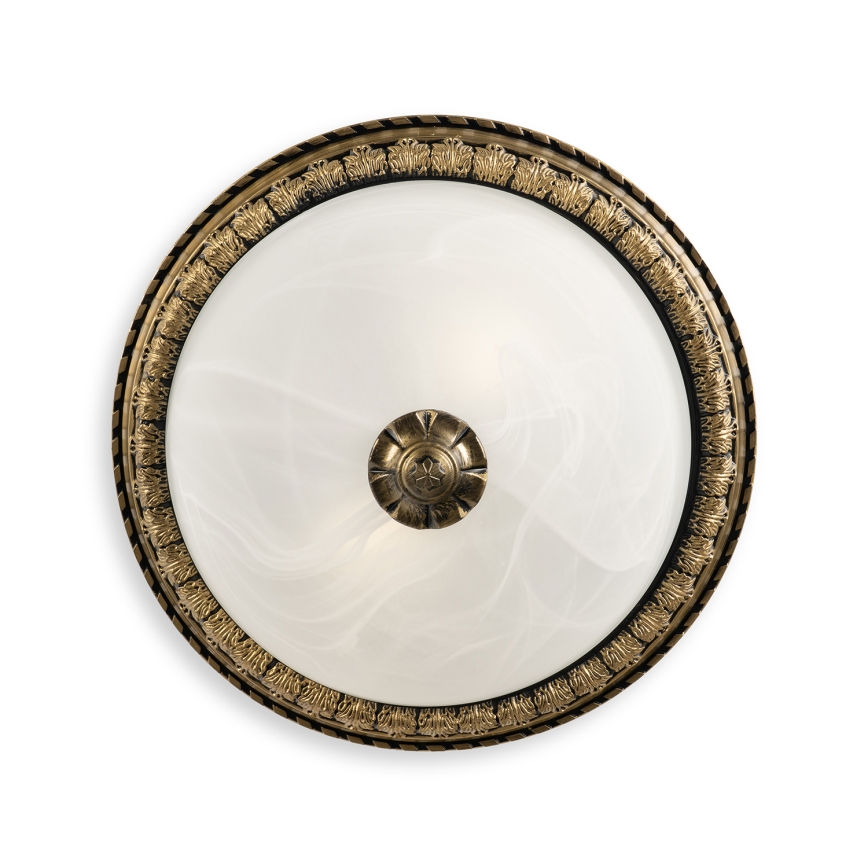 BRILAGI - FRESCO mennyezeti lámpa 2xE27/40W/230V átm. 30 cm sárgaréz