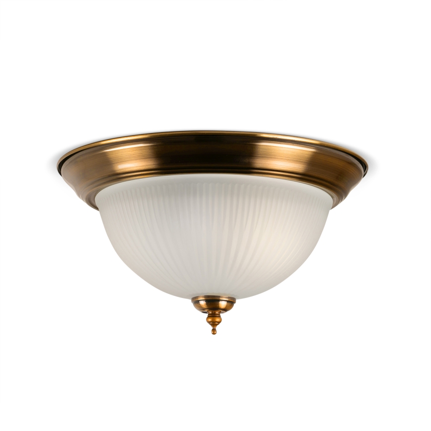 BRILAGI - FRESCO mennyezeti lámpatest, 2xE27/40W/230V, átm. 28 cm, sárgaréz