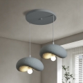 BRILAGI - Függeszték kábelen WABI SABI 2xE27/60W/230V szürke