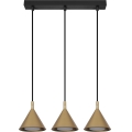 Brilagi - Függőlámpa kábellel CONE TRIPLE 3xGX53/15W/230V arany