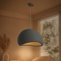 BRILAGI - Függőlámpa kábellel WABI SABI 1xE27/60W/230V Ø 50 cm, szürke