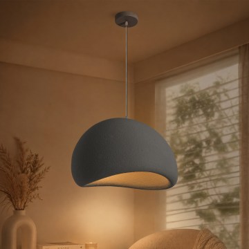 BRILAGI - Függőlámpa kábellel WABI SABI 1xE27/60W/230V Ø 50 cm, szürke