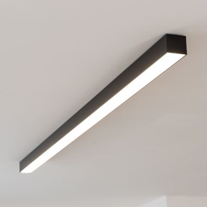 Brilagi - LED mennyezeti felületre szerelhető lámpatest FULLDAY LED/30/40/50W/230V 2700/4000/6000K 150 cm fekete