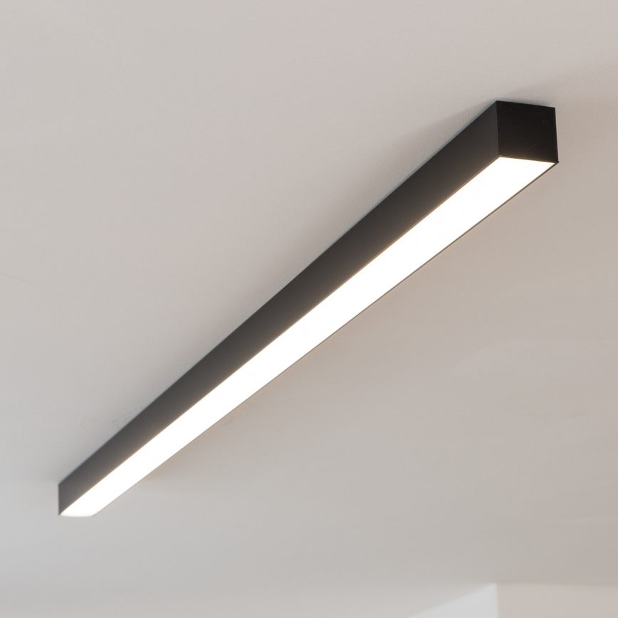 Brilagi - LED mennyezeti felületre szerelhető lámpatest FULLDAY LED/30/40/50W/230V 2700/4000/6000K 150 cm fekete