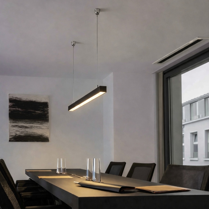 Brilagi - LED függeszték FULLDAY LED/10/15/20W/230V 2700/4000/6000K 60 cm fekete