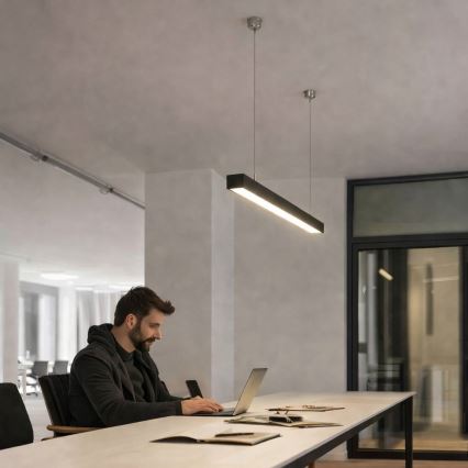 Brilagi - LED függeszték FULLDAY LED/10/15/20W/230V 2700/4000/6000K 60 cm fekete