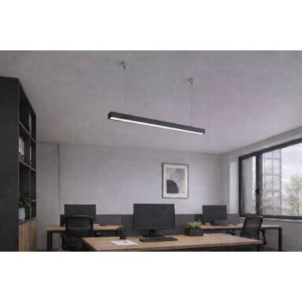 Brilagi - LED függeszték FULLDAY LED/10/15/20W/230V 2700/4000/6000K 60 cm fekete