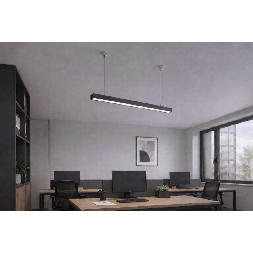 Brilagi - LED függeszték FULLDAY LED/10/15/20W/230V 2700/4000/6000K 60 cm fekete