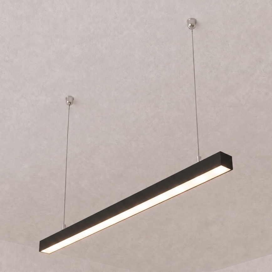 Brilagi - FULLDAY LED függeszték 20/30/40 W, 230 V, 2700/4000/6000 K, 120 cm, fekete