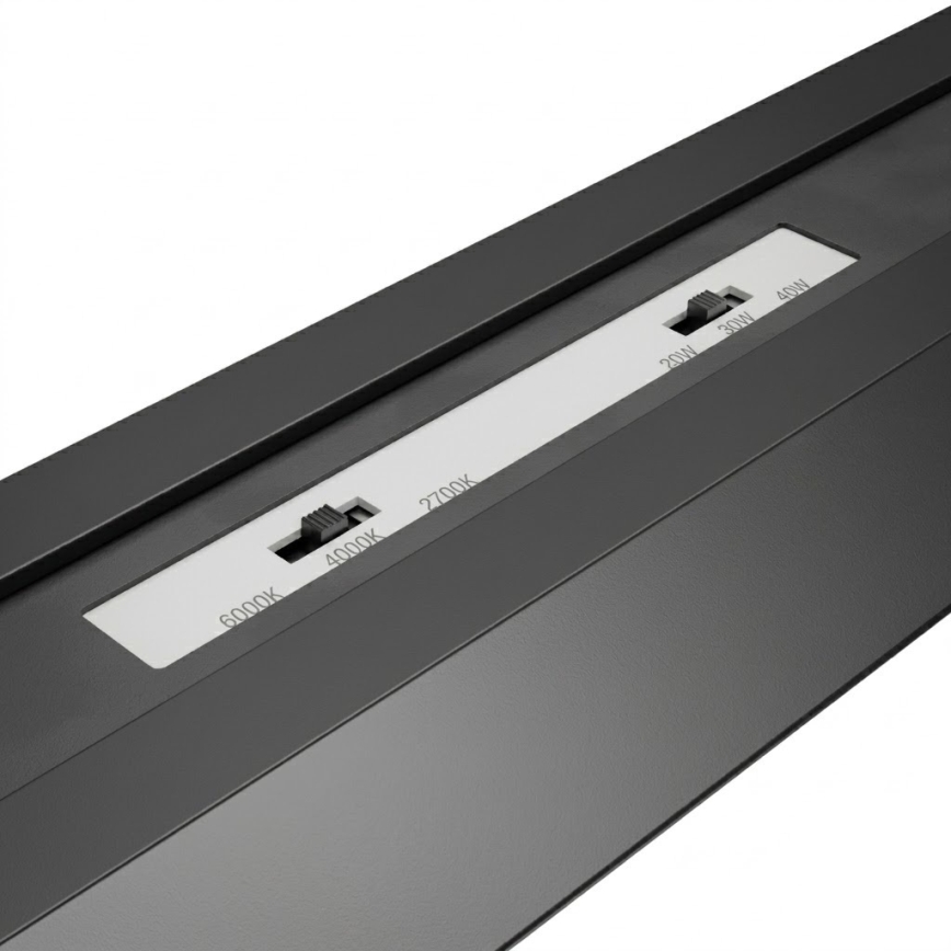 Brilagi - FULLDAY LED függeszték 20/30/40 W, 230 V, 2700/4000/6000 K, 120 cm, fekete