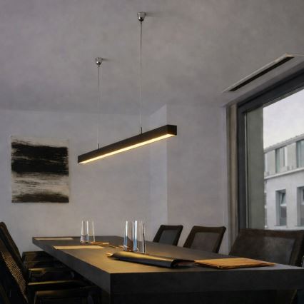 Brilagi - FULLDAY LED függeszték 20/30/40 W, 230 V, 2700/4000/6000 K, 120 cm, fekete