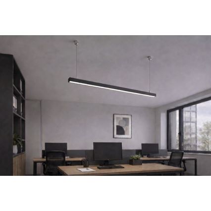 Brilagi - FULLDAY LED függeszték 20/30/40 W, 230 V, 2700/4000/6000 K, 120 cm, fekete