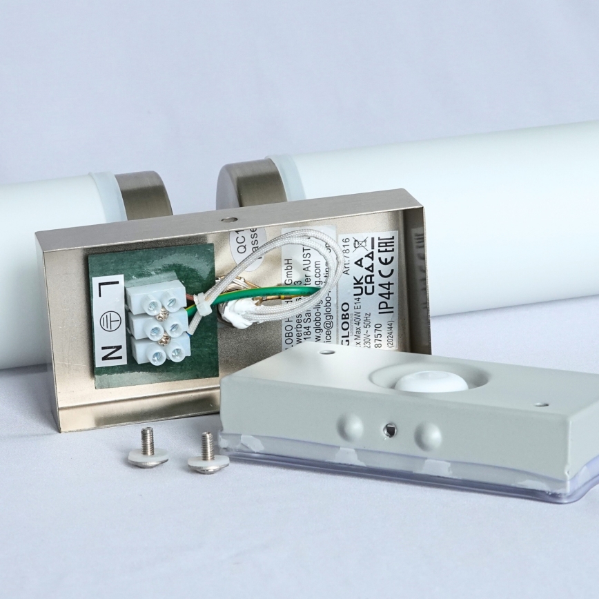 Brilagi - Fürdőszobai fali lámpatest RAY 2xE14/40W/230V IP44