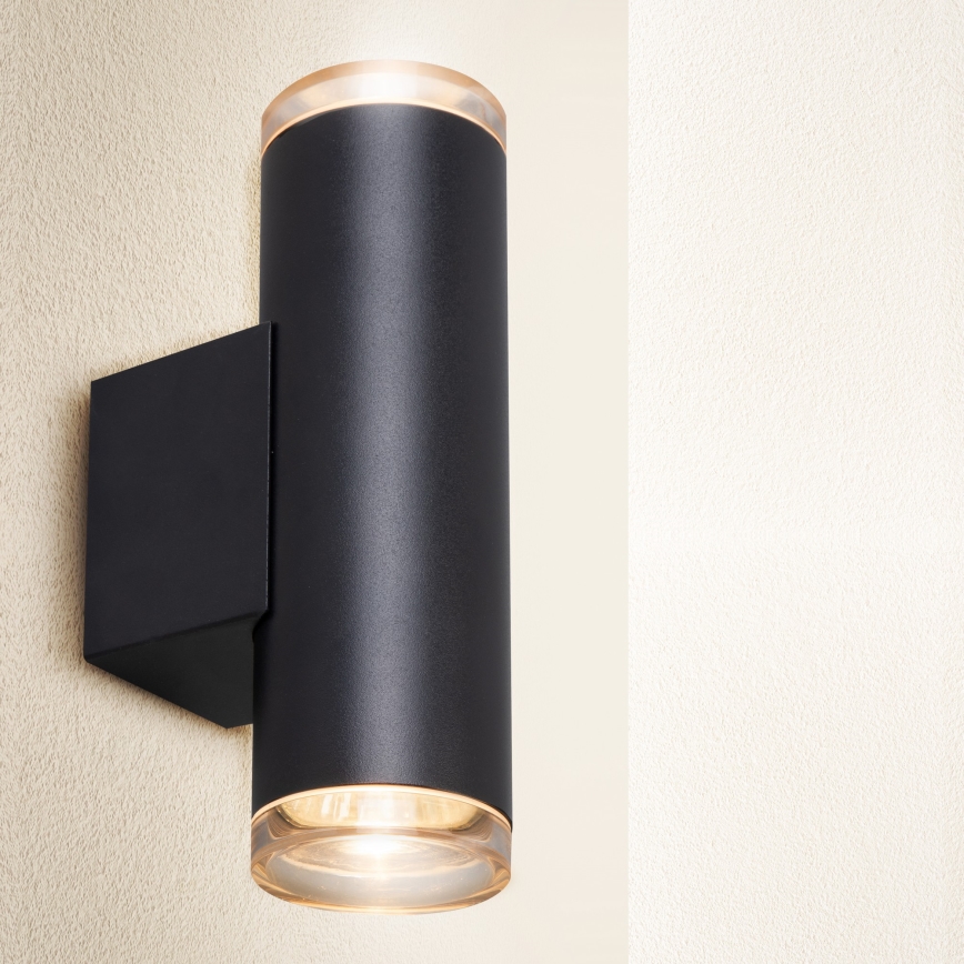 Brilagi - Fürdőszobai fali spotlámpa SELE AQUA 4xGU10/30W/230V IP44 fekete