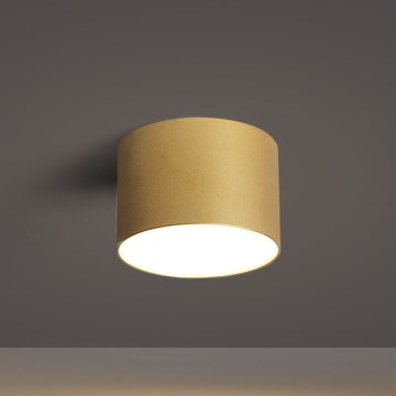 BRILAGI - Fürdőszobai mennyezeti lámpa FORIS LED/9W/230V átm. 9 cm arany IP44 CRI 90
