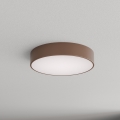 Brilagi - Fürdőszobai mennyezeti lámpa mozgás- és alkonyérzékelővel CLARE 3xE27/24W/230V átm. 40 cm barna IP54