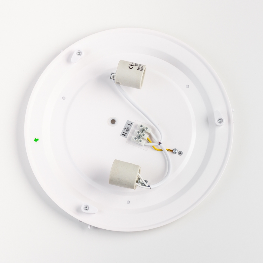 Brilagi - Fürdőszobai mennyezeti lámpa POOL 2xE27/15W/230V átm. 30 cm IP54 fekete