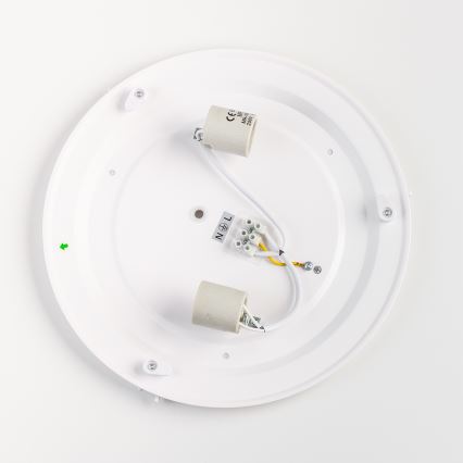 Brilagi - Fürdőszobai mennyezeti lámpa POOL 2xE27/15W/230V Ø 30 cm IP54 fehér