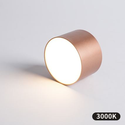 BRILAGI - Fürdőszobai mennyezeti lámpa FORIS LED/9W/230V átm. 9 cm bronzszínű IP44 CRI 90