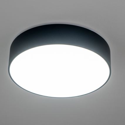 Brilagi - Fürdőszobai mennyezeti lámpatest POOL 4xE27/15W/230V átmérő 50 cm IP54 fekete